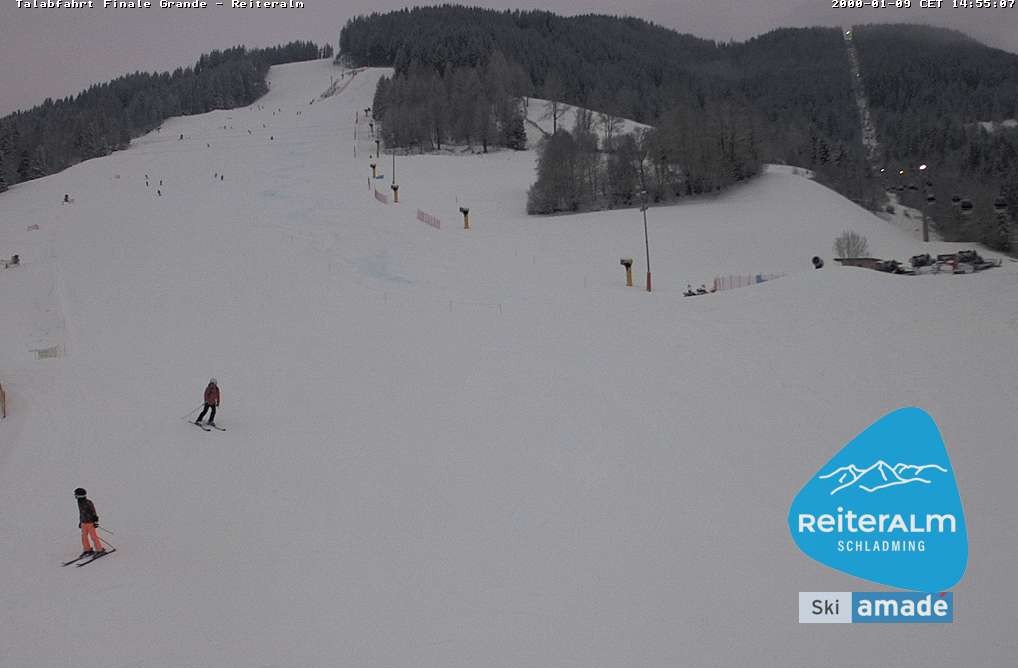 Archiv Foto Webcam Reiteralm - Talstation 8er Silver Jet