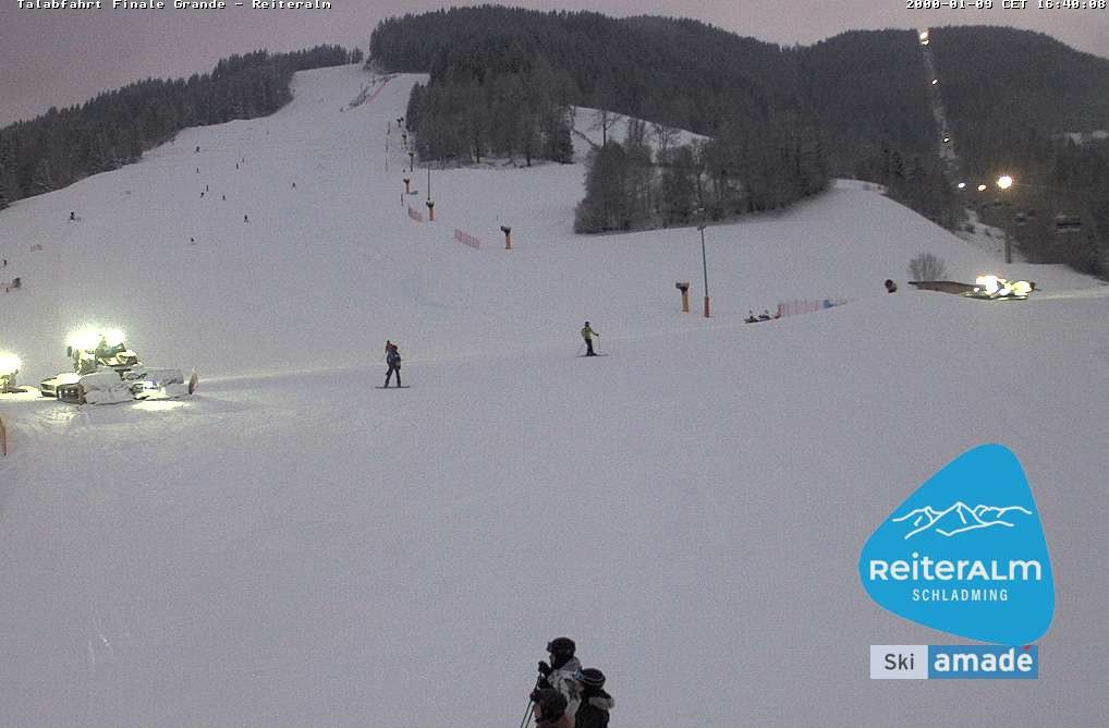 Archiv Foto Webcam Reiteralm - Talstation 8er Silver Jet