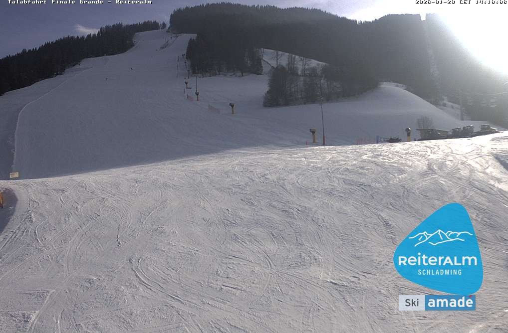 Archiv Foto Webcam Reiteralm - Talstation 8er Silver Jet