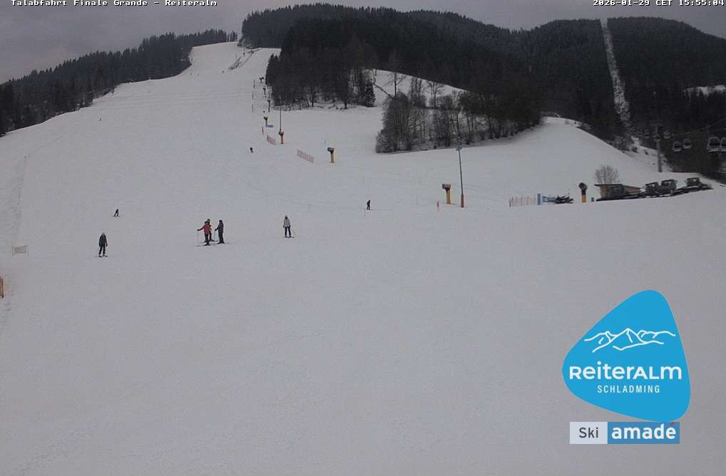 Archiv Foto Webcam Reiteralm - Talstation 8er Silver Jet