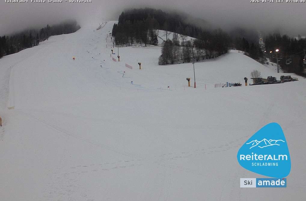 Archiv Foto Webcam Reiteralm - Talstation 8er Silver Jet