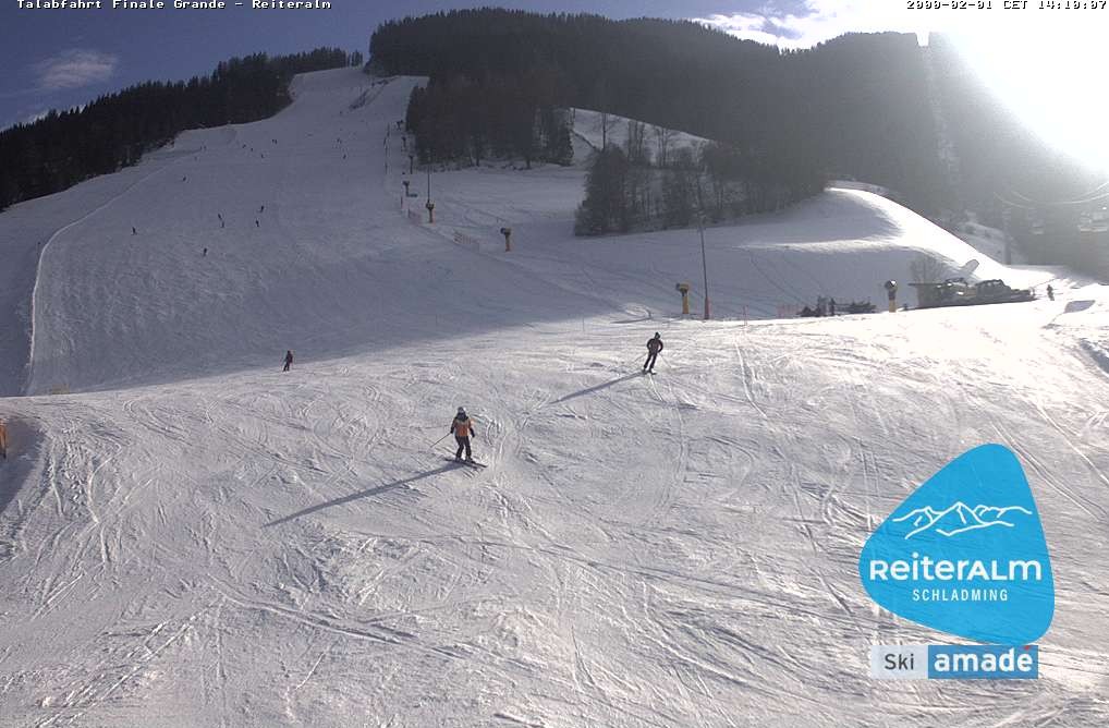 Archiv Foto Webcam Reiteralm - Talstation 8er Silver Jet