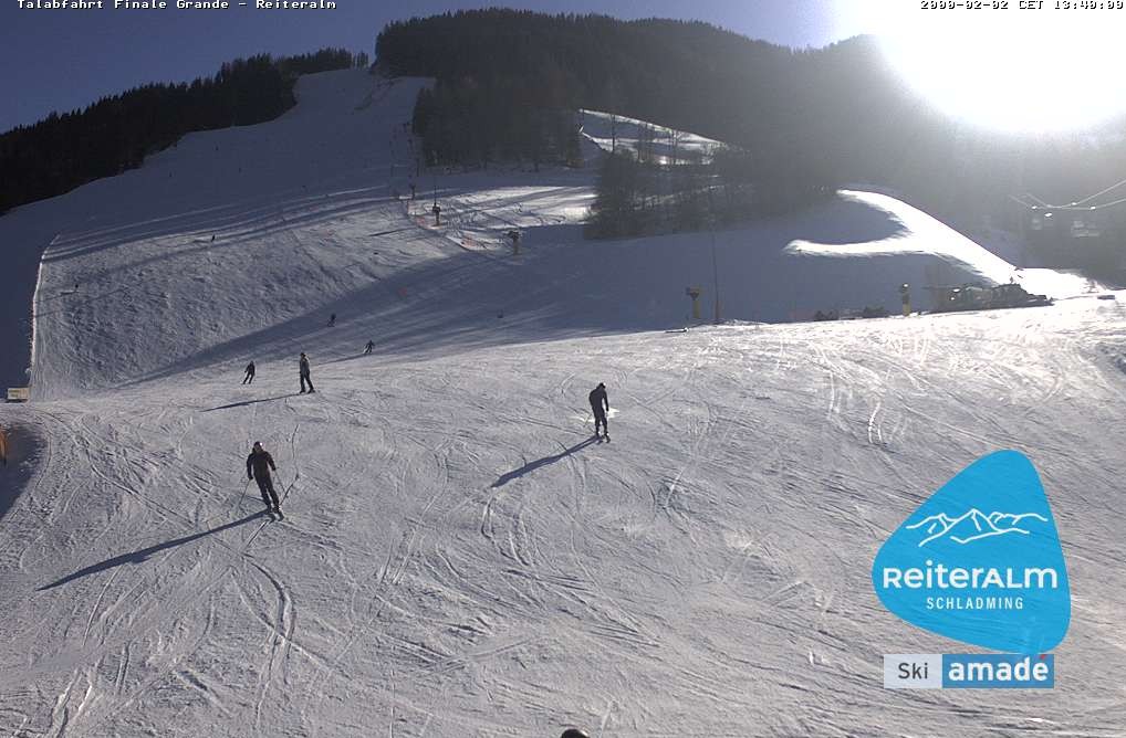 Archiv Foto Webcam Reiteralm - Talstation 8er Silver Jet