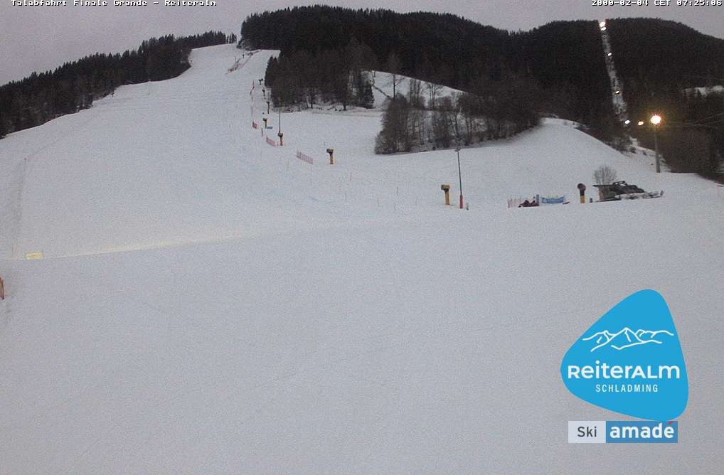 Archiv Foto Webcam Reiteralm - Talstation 8er Silver Jet