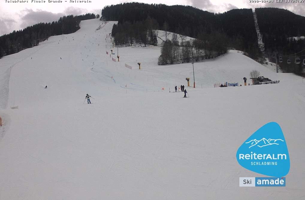 Archiv Foto Webcam Reiteralm - Talstation 8er Silver Jet