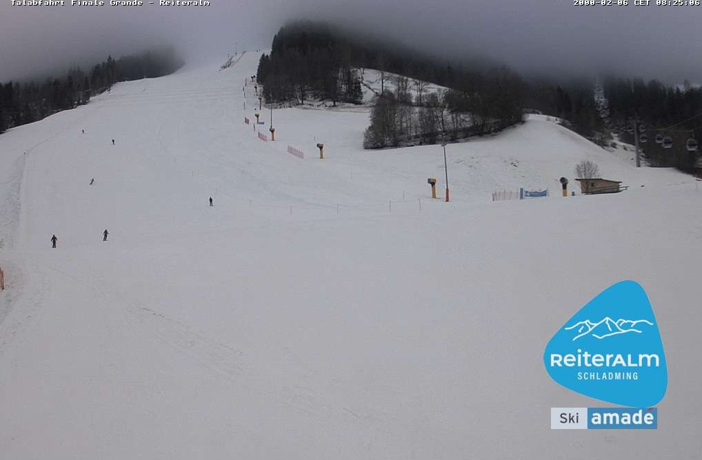 Archiv Foto Webcam Reiteralm - Talstation 8er Silver Jet
