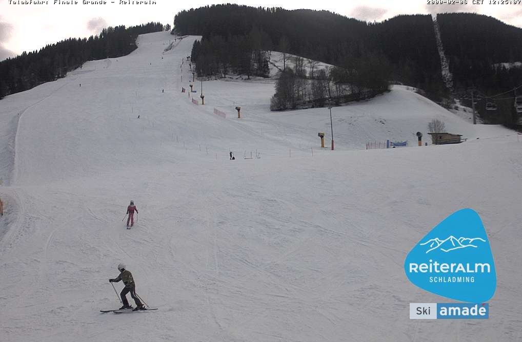 Archiv Foto Webcam Reiteralm - Talstation 8er Silver Jet