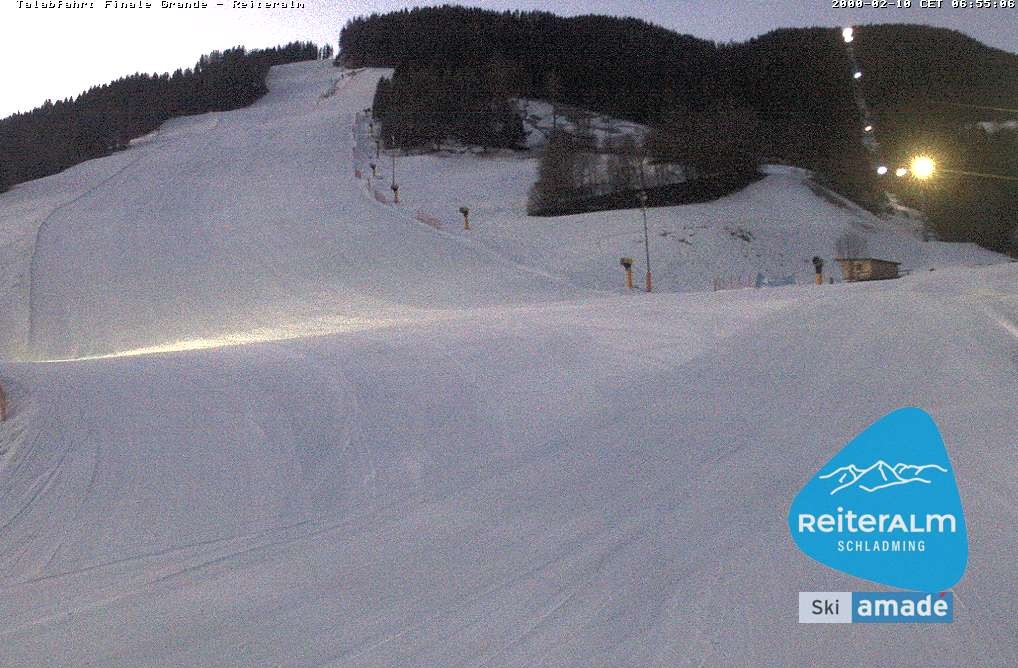 Archiv Foto Webcam Reiteralm - Talstation 8er Silver Jet