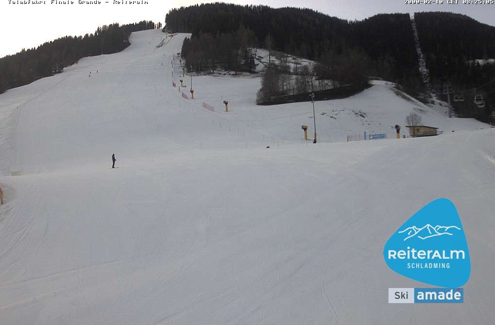 Archiv Foto Webcam Reiteralm - Talstation 8er Silver Jet