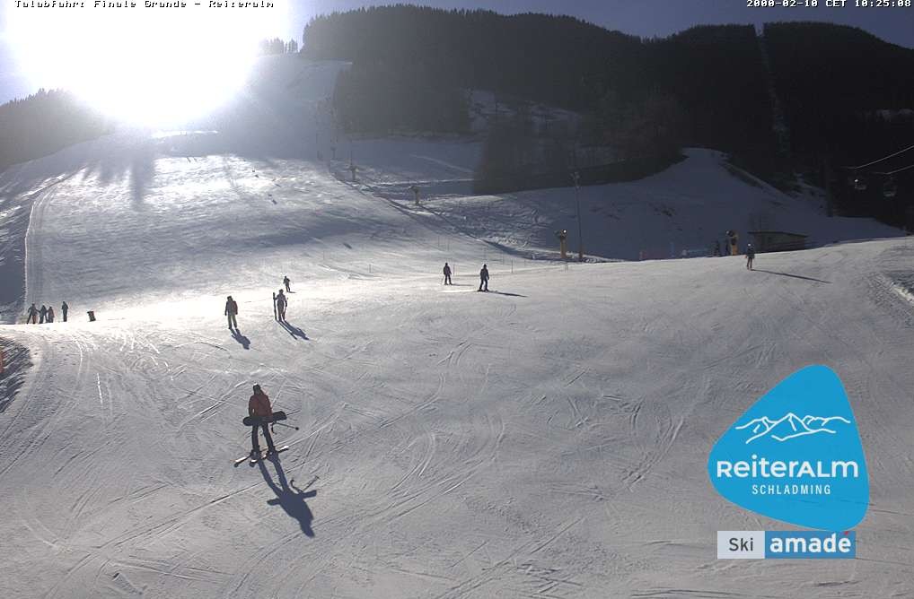Archiv Foto Webcam Reiteralm - Talstation 8er Silver Jet