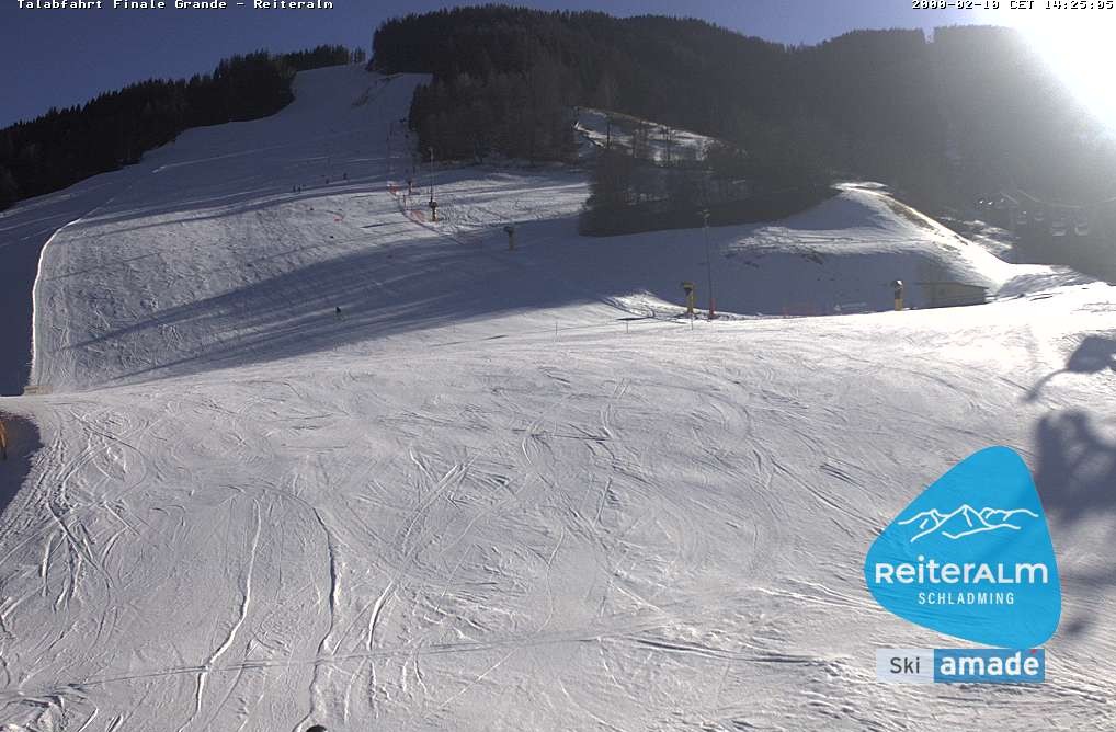 Archiv Foto Webcam Reiteralm - Talstation 8er Silver Jet