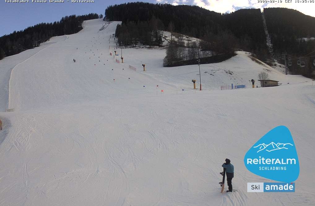 Archiv Foto Webcam Reiteralm - Talstation 8er Silver Jet