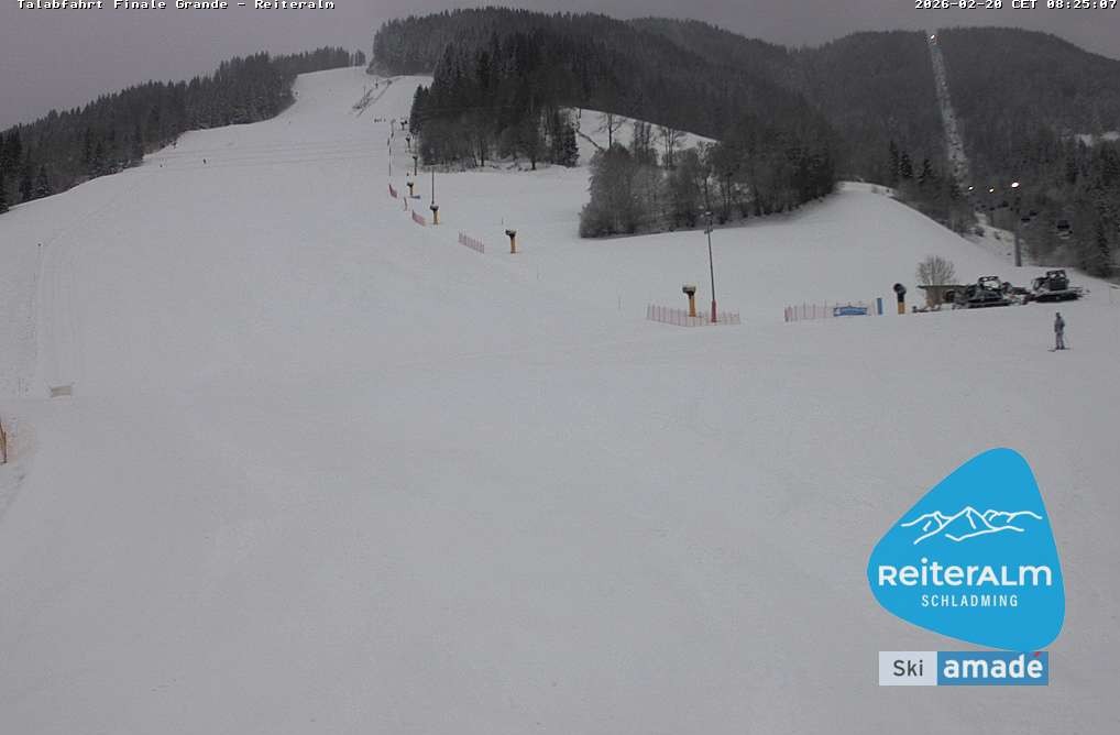 Archiv Foto Webcam Reiteralm - Talstation 8er Silver Jet