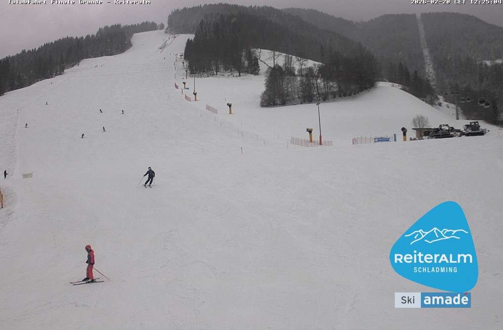Archiv Foto Webcam Reiteralm - Talstation 8er Silver Jet