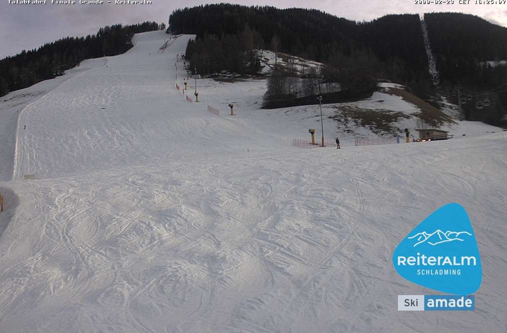 Archiv Foto Webcam Reiteralm - Talstation 8er Silver Jet