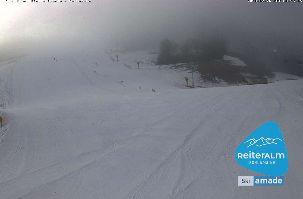 Archived image Webcam Reiteralm: Base Station Silver Jet