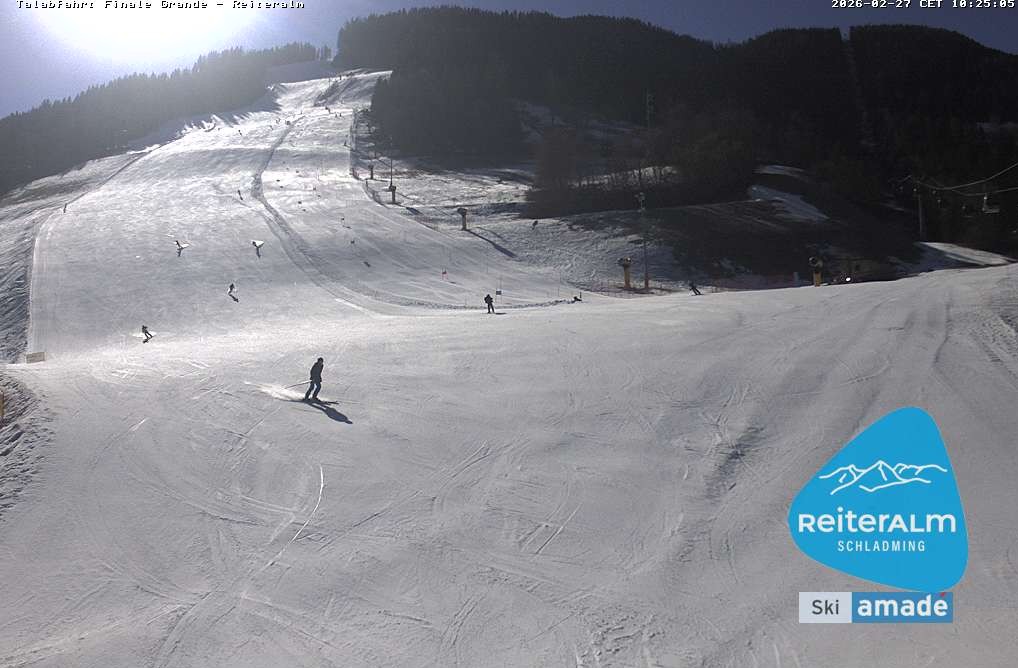 Archiv Foto Webcam Reiteralm - Talstation 8er Silver Jet