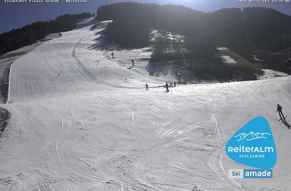 Archiv Foto Webcam Reiteralm - Talstation 8er Silver Jet