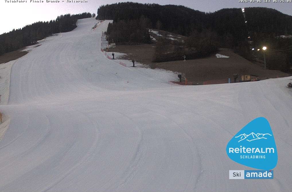 Archiv Foto Webcam Reiteralm - Talstation 8er Silver Jet