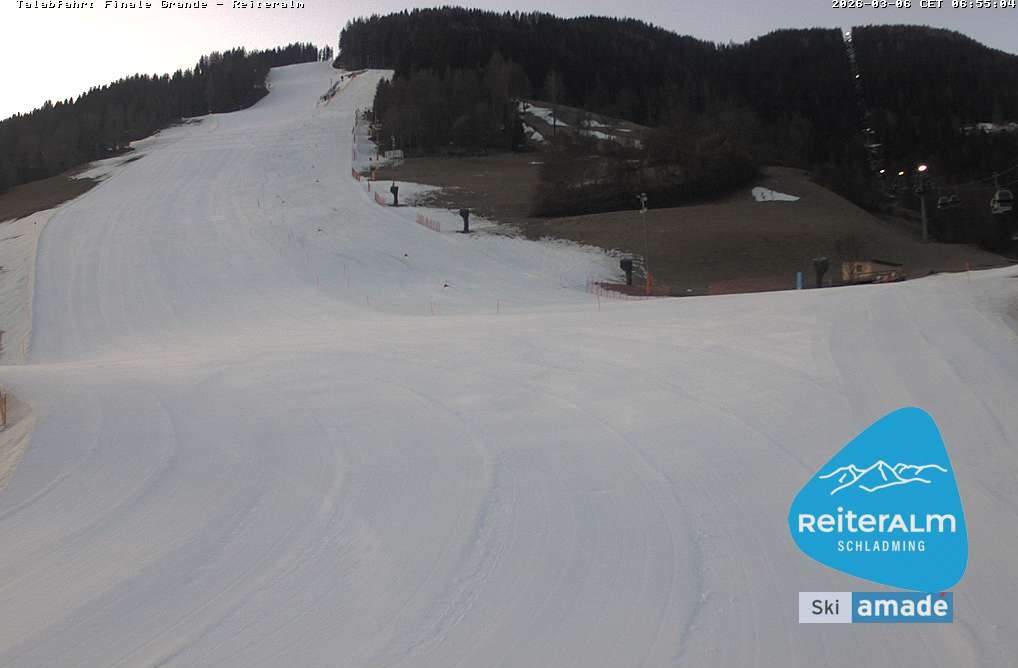 Archiv Foto Webcam Reiteralm - Talstation 8er Silver Jet