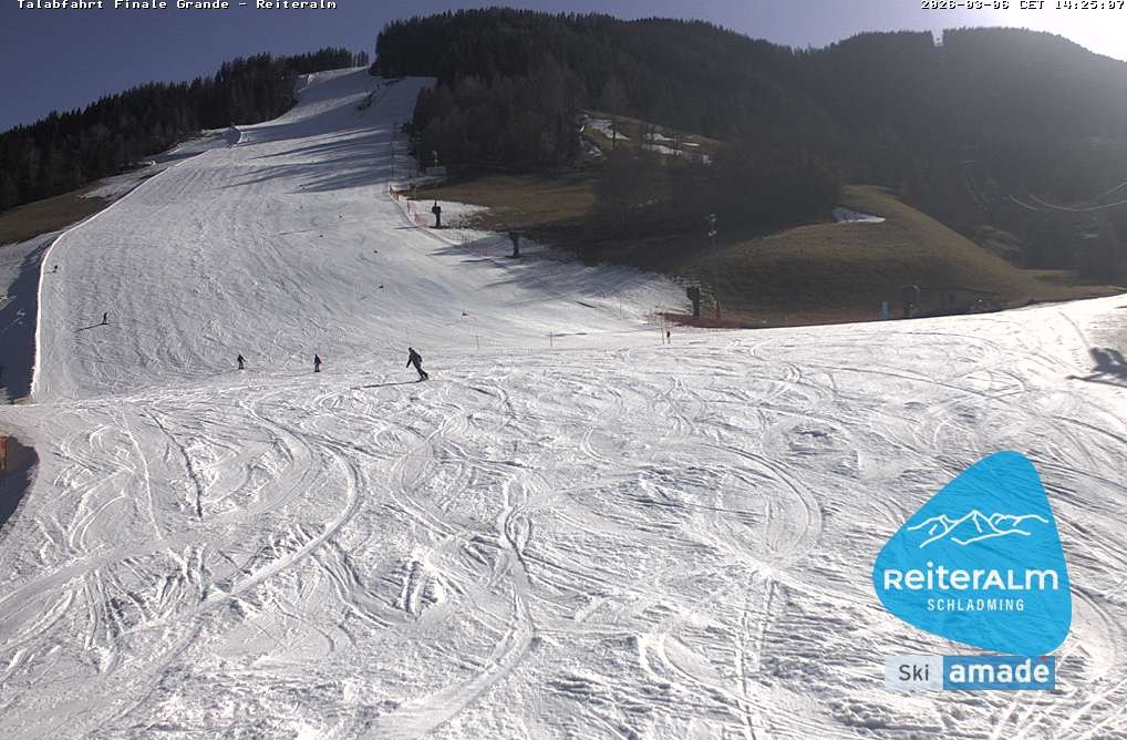 Archiv Foto Webcam Reiteralm - Talstation 8er Silver Jet