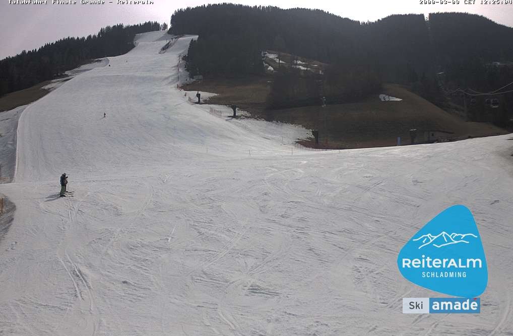 Archiv Foto Webcam Reiteralm - Talstation 8er Silver Jet