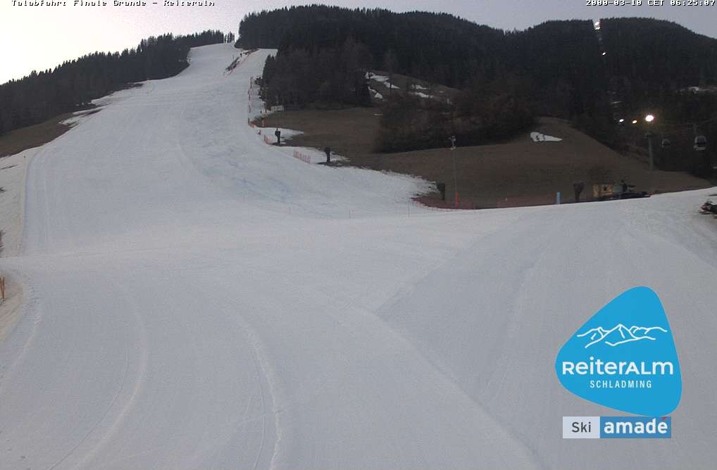 Archiv Foto Webcam Reiteralm - Talstation 8er Silver Jet