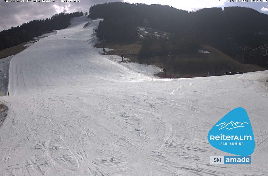 Archiv Foto Webcam Reiteralm - Talstation 8er Silver Jet