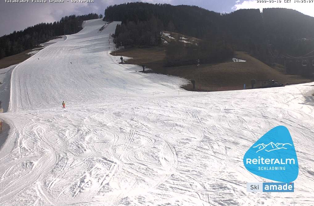 Archiv Foto Webcam Reiteralm - Talstation 8er Silver Jet