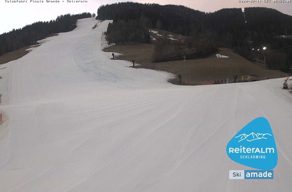 Archiv Foto Webcam Reiteralm - Talstation 8er Silver Jet