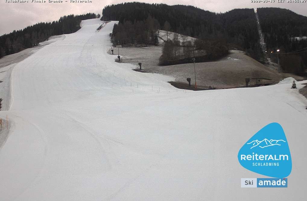 Archiv Foto Webcam Reiteralm - Talstation 8er Silver Jet