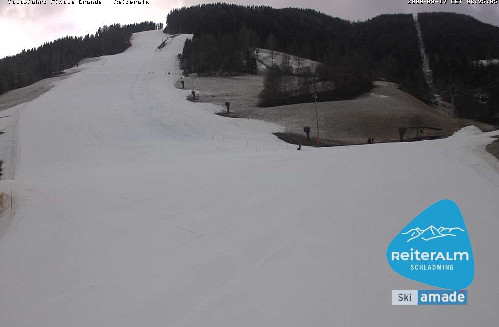 Archiv Foto Webcam Reiteralm - Talstation 8er Silver Jet