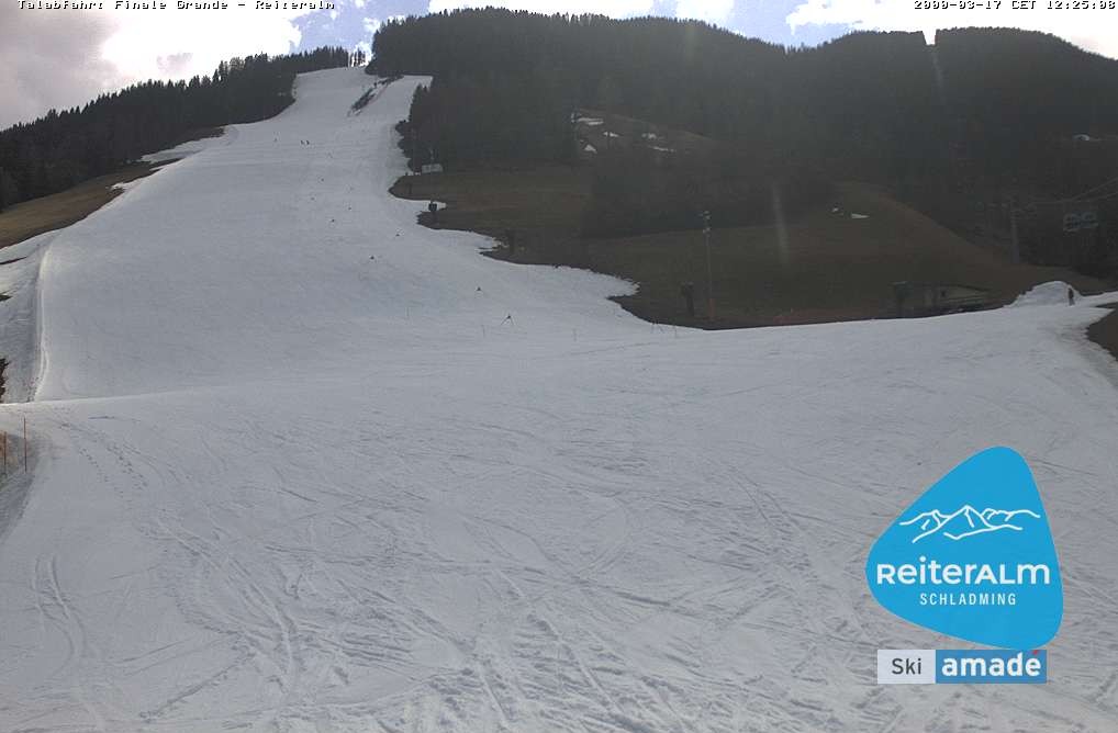 Archiv Foto Webcam Reiteralm - Talstation 8er Silver Jet