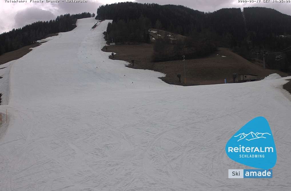 Archiv Foto Webcam Reiteralm - Talstation 8er Silver Jet