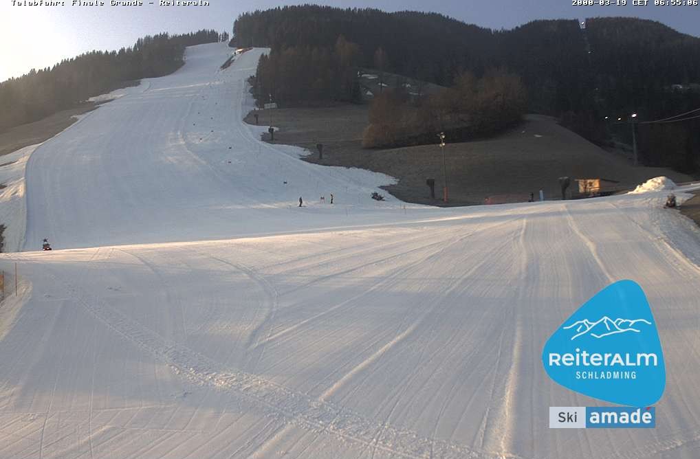 Archiv Foto Webcam Reiteralm - Talstation 8er Silver Jet
