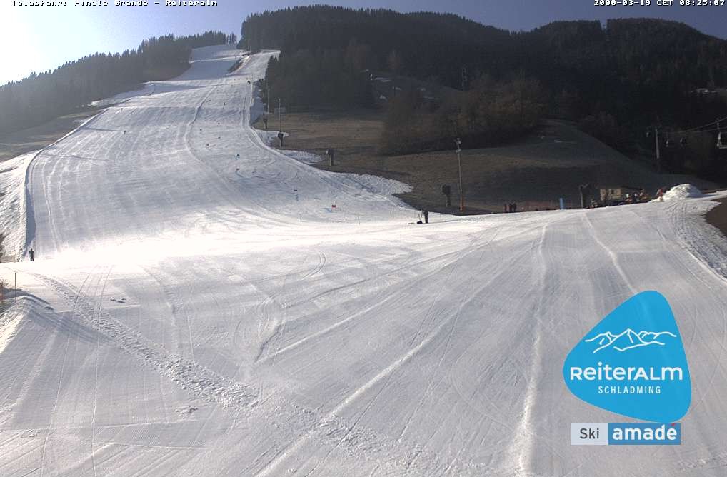 Archiv Foto Webcam Reiteralm - Talstation 8er Silver Jet