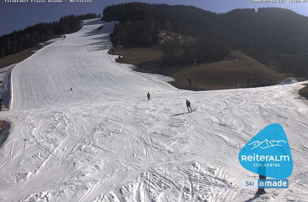 Archiv Foto Webcam Reiteralm - Talstation 8er Silver Jet