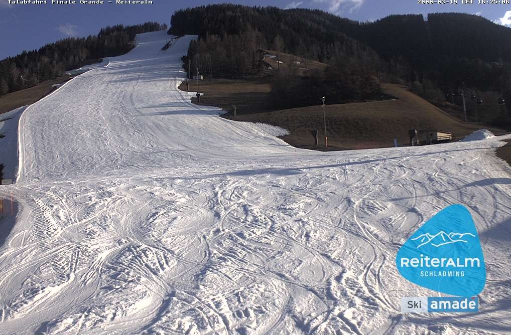 Archiv Foto Webcam Reiteralm - Talstation 8er Silver Jet