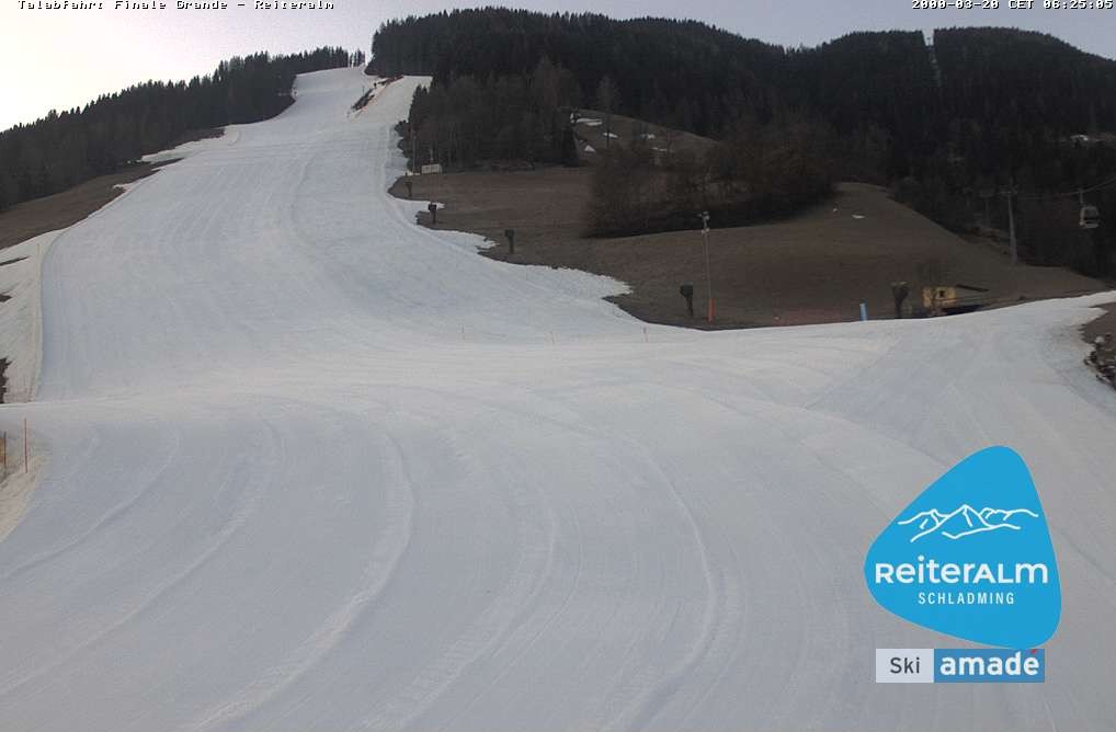 Archiv Foto Webcam Reiteralm - Talstation 8er Silver Jet