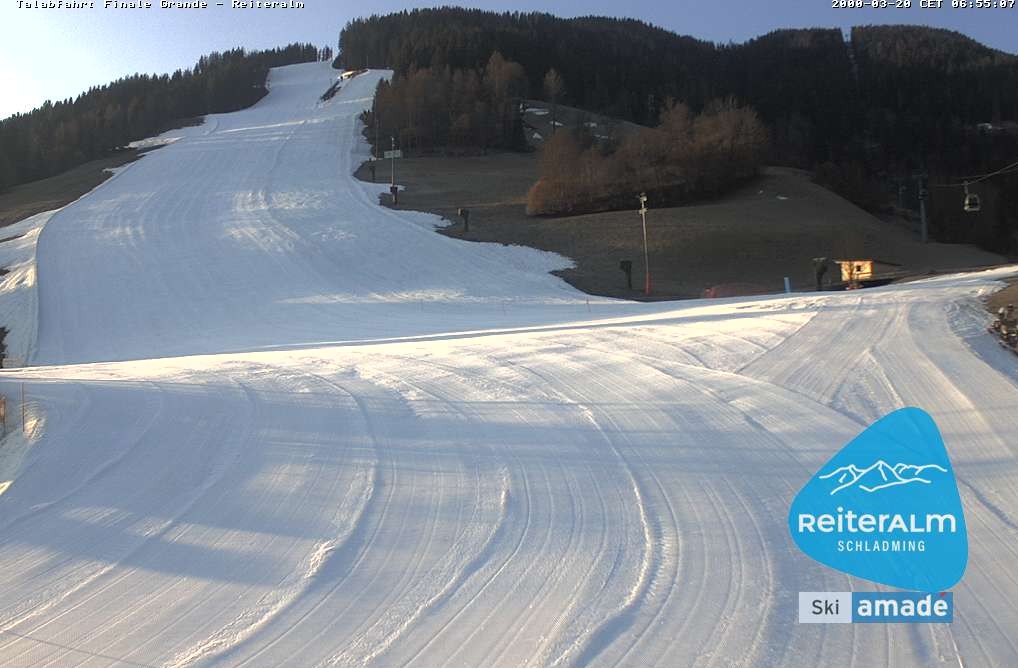 Archiv Foto Webcam Reiteralm - Talstation 8er Silver Jet