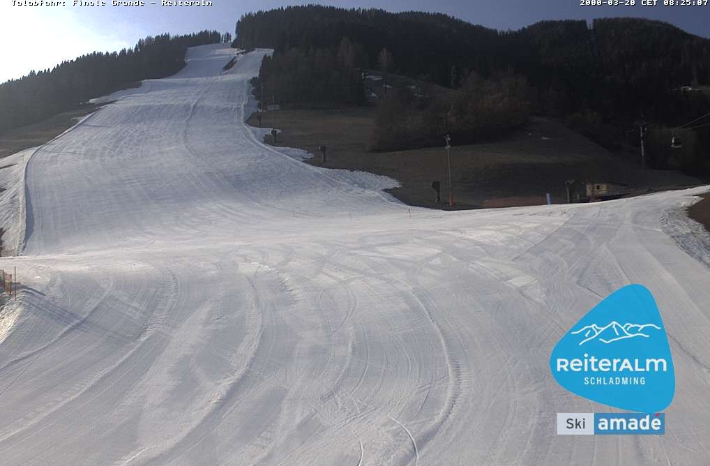 Archiv Foto Webcam Reiteralm - Talstation 8er Silver Jet