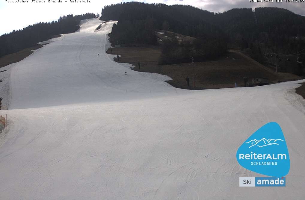 Archiv Foto Webcam Reiteralm - Talstation 8er Silver Jet