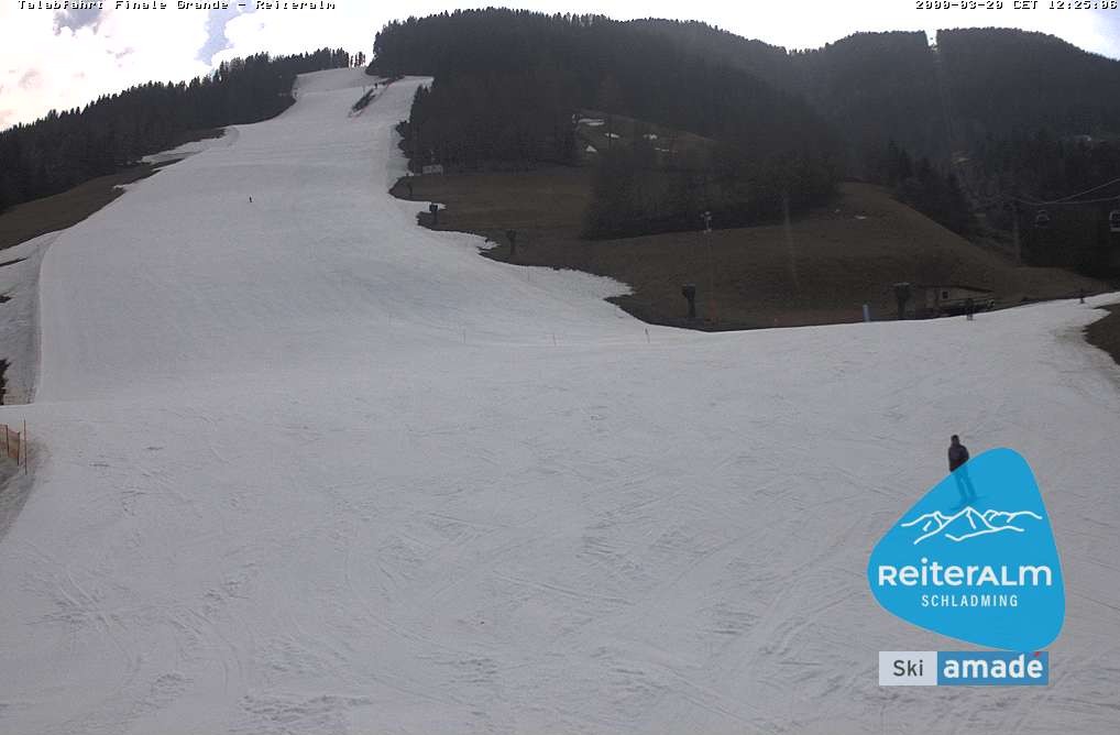 Archiv Foto Webcam Reiteralm - Talstation 8er Silver Jet