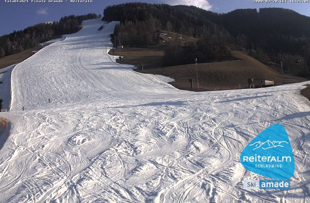 Archiv Foto Webcam Reiteralm - Talstation 8er Silver Jet