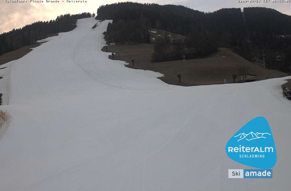 Archiv Foto Webcam Reiteralm - Talstation 8er Silver Jet