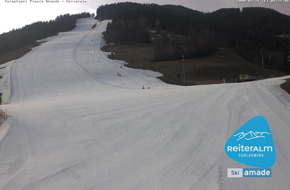 Archiv Foto Webcam Reiteralm - Talstation 8er Silver Jet
