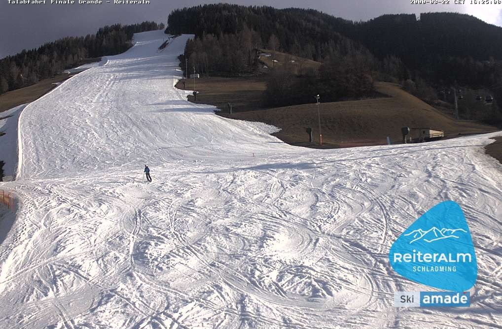 Archiv Foto Webcam Reiteralm - Talstation 8er Silver Jet