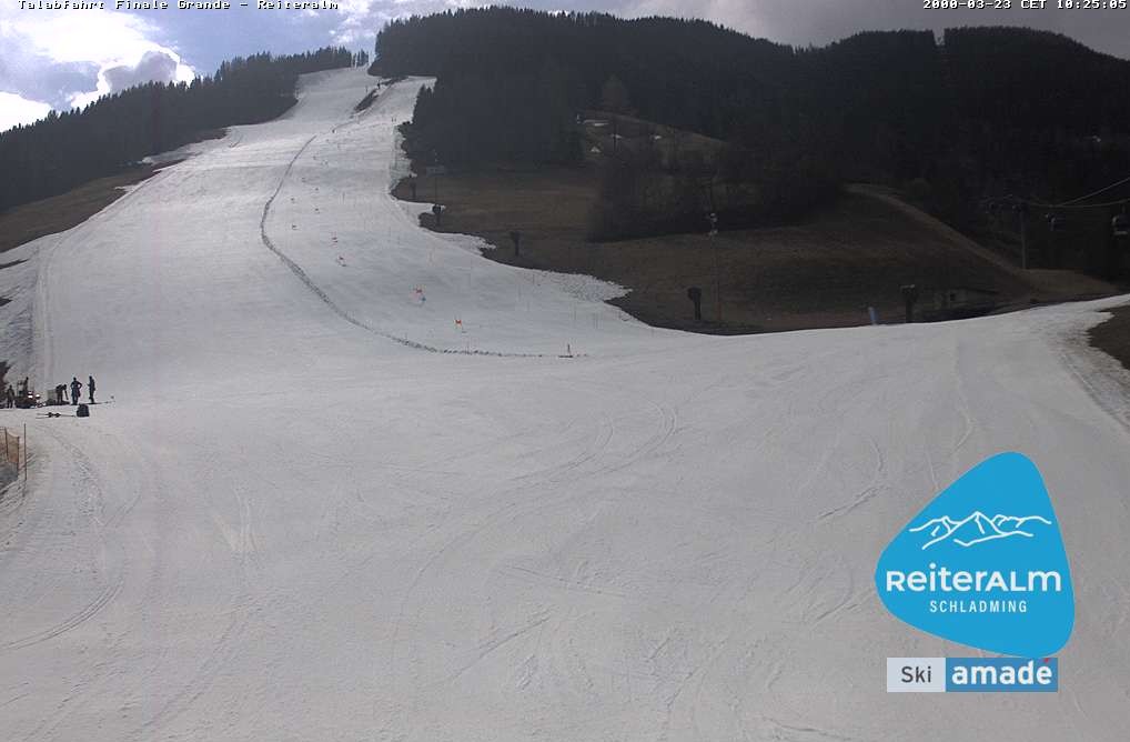 Archived image Webcam Reiteralm: Base Station Silver Jet