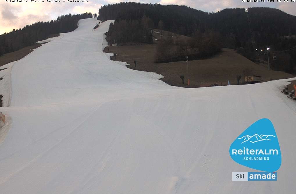 Archiv Foto Webcam Reiteralm - Talstation 8er Silver Jet