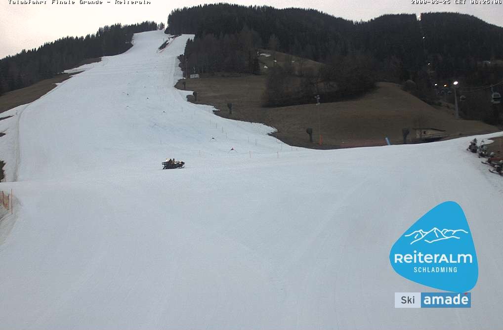 Archiv Foto Webcam Reiteralm - Talstation 8er Silver Jet